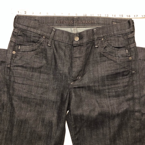 Woman’s Citizens of Humanity medium rise wide leg jeans size 30 - Picture 2 of 16